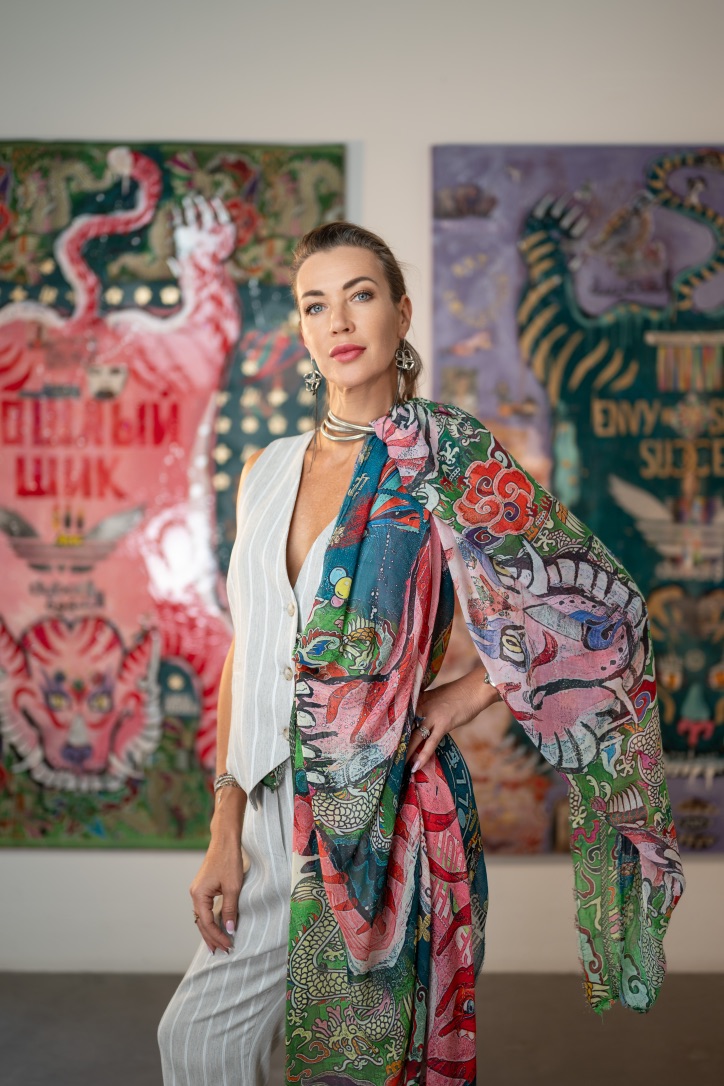 FULLART-SCARVES - ART TO WEAR SHOP